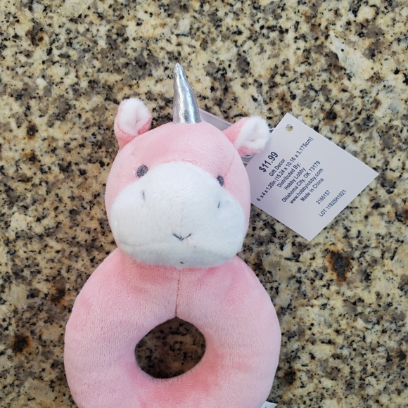 Nwt baby girl unicorn bibs, blanket. Shoes rattle, socks and more - Picture 9 of 16